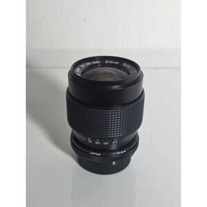 VIVITAR 35-70MM F2.8-3.8 MC MACRO ZOOM LENS FOR MINOLTA MD MOUNT CASE, FILTERS